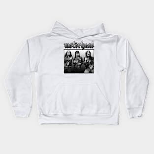 Motorhead Gradient Black Kids Hoodie